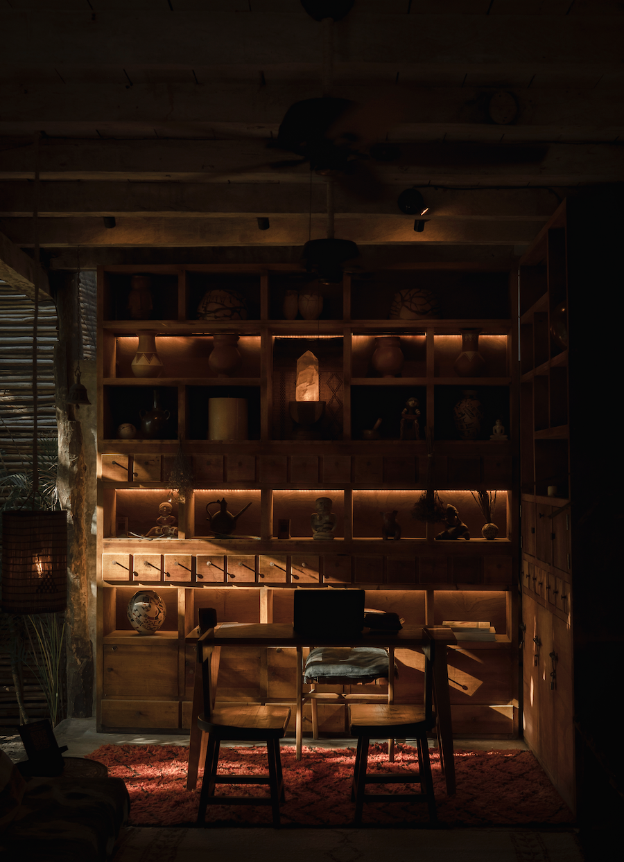 beautiful and luxury oceanfront room at nomade Tulum