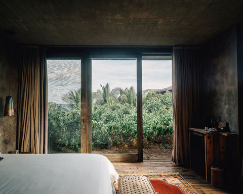 magnificent aire suite room with a complete amenities at nomade Tulum